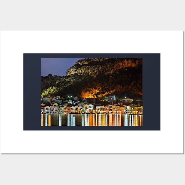 Magic nights of Kastelorizo Wall Art by Cretense72